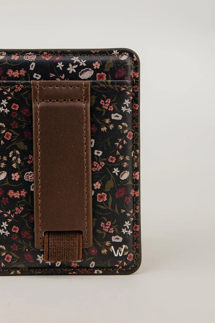 Twilight Blossom Magnetic Wallet