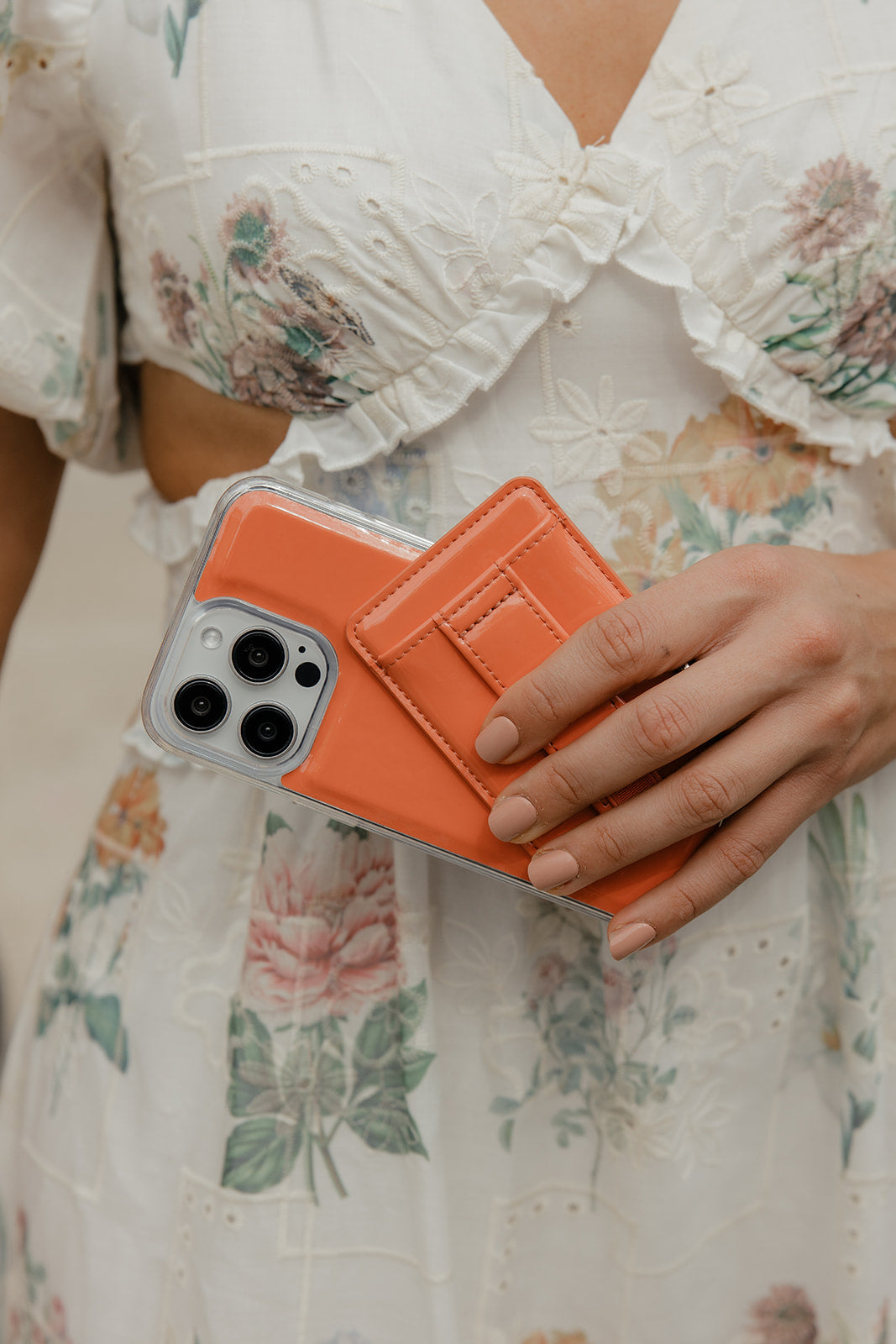 Coral Crush Magnetic Case and Wallet