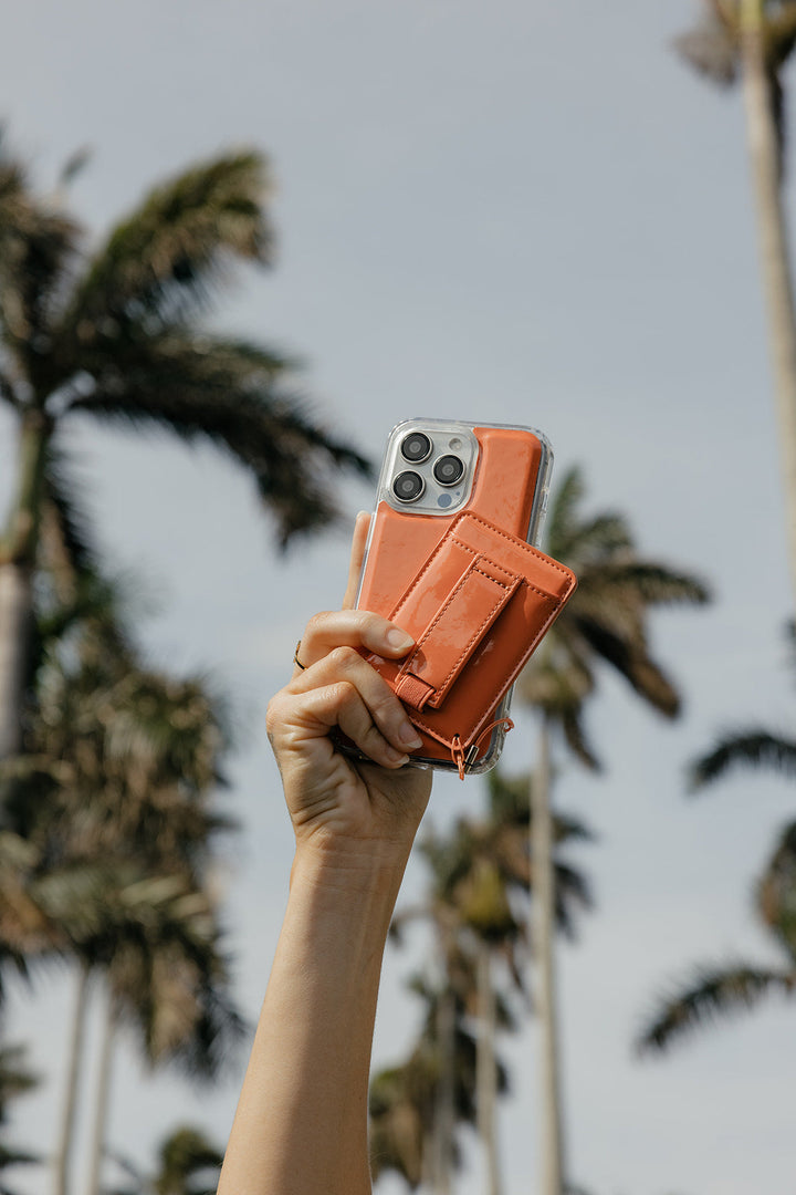 Coral Crush Magnetic Case and Wallet