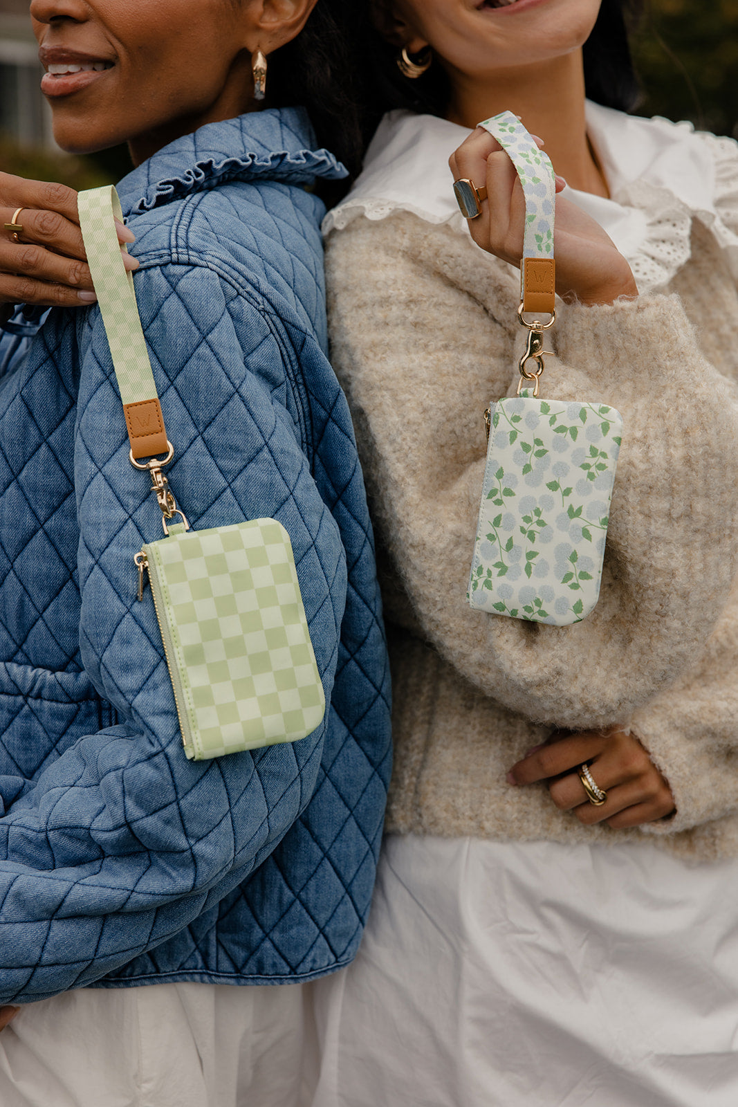 Harbor Check Zipper Pouch