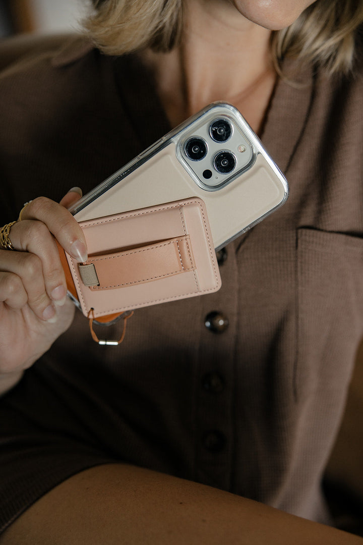 Creamsicle Color Block Magnetic Case and Wallet