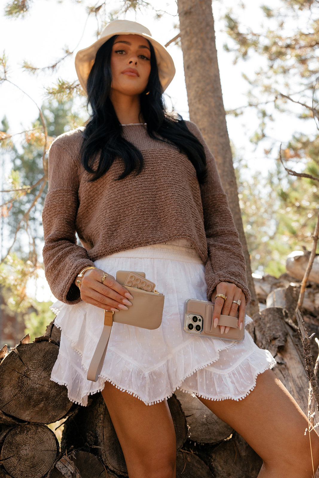 Almond Cream Wrist Lanyard