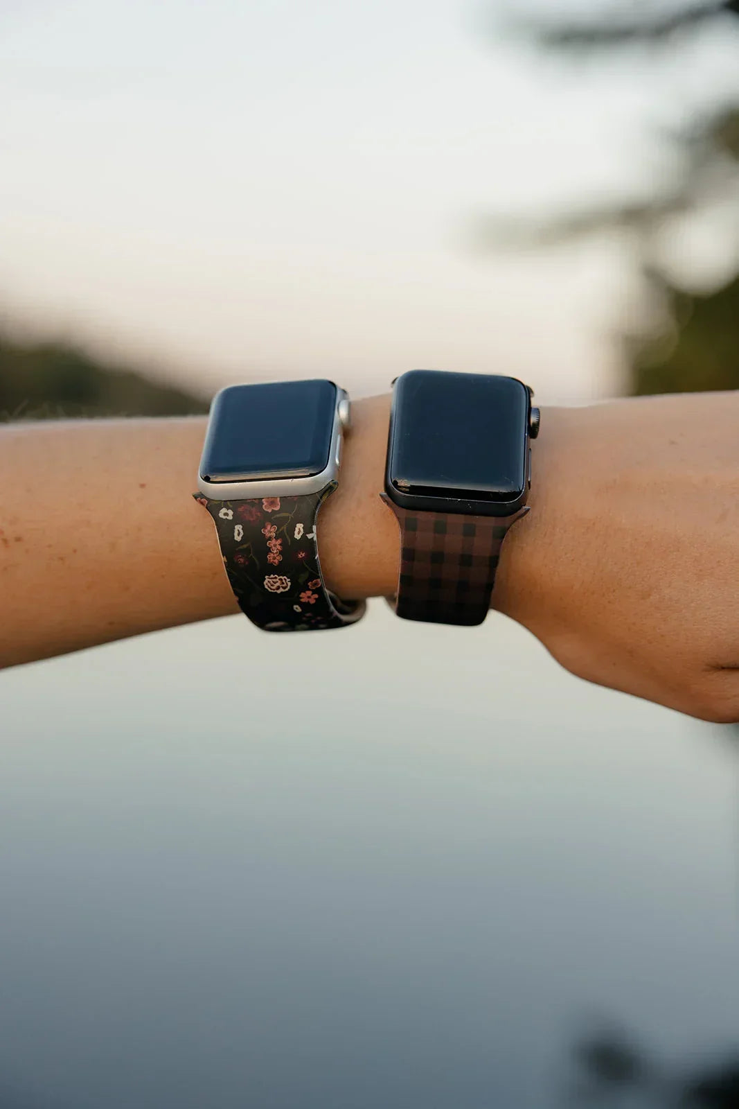 Cafe Gingham Watch Band