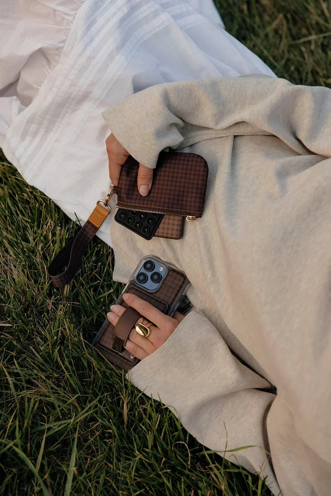 Cafe Gingham Power Boost