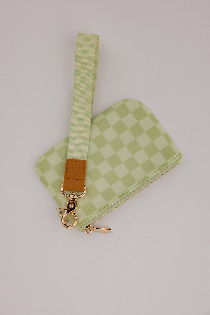 Harbor Check Zipper Pouch