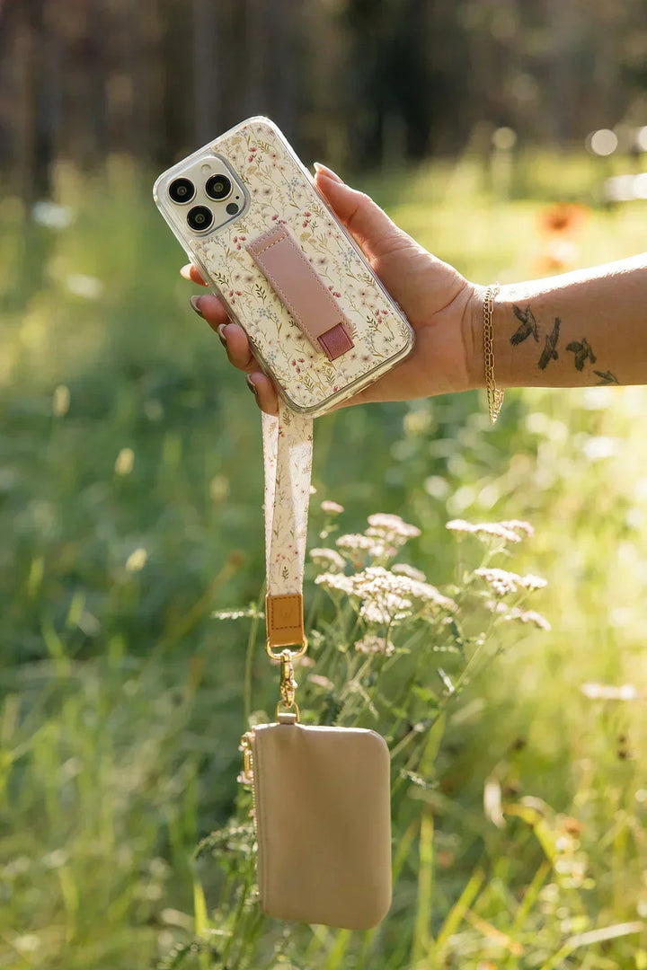 Wild Flower Magnetic Wallet