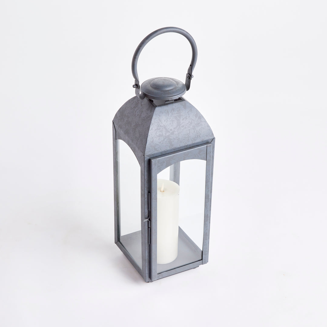 Antoinne Outdoor Lantern Large, Gray