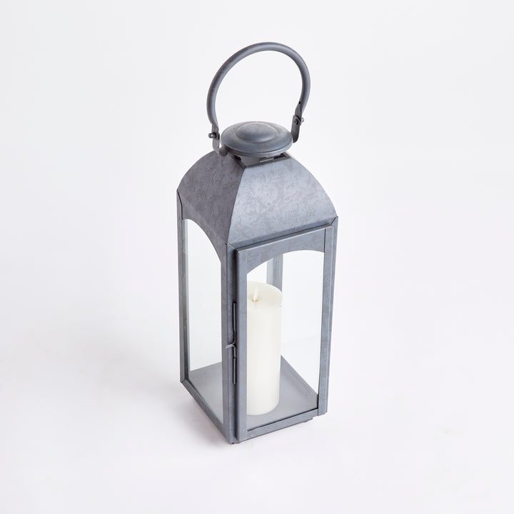 Antoinne Outdoor Lantern Large, Gray