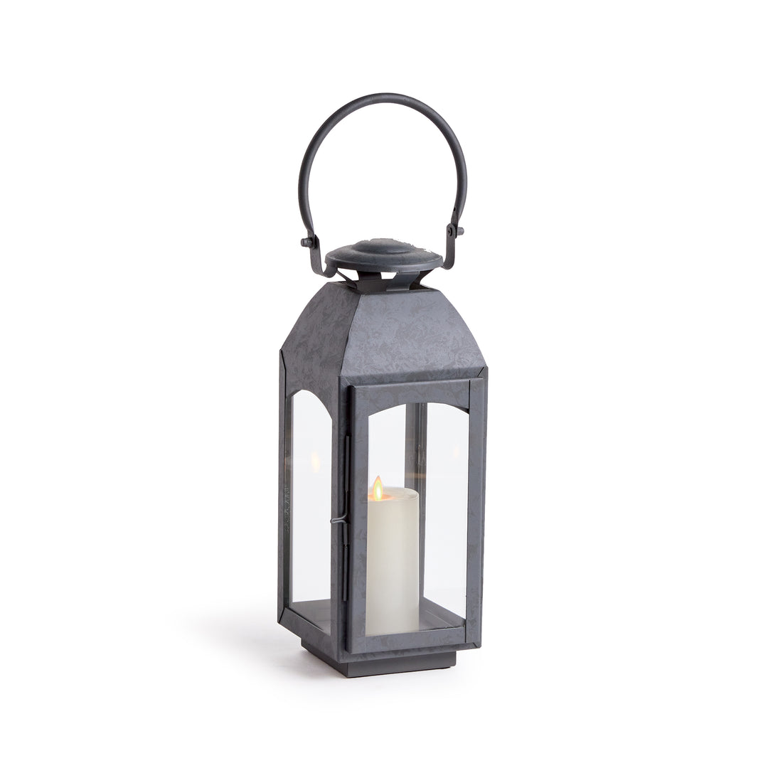 Antoinne Outdoor Lantern Small, Gray