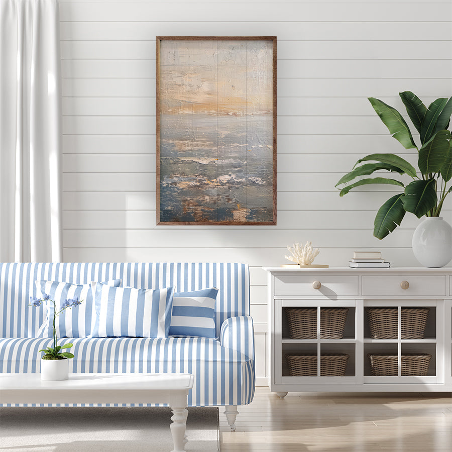 Abstract Beach Colors By Petals Prints Design