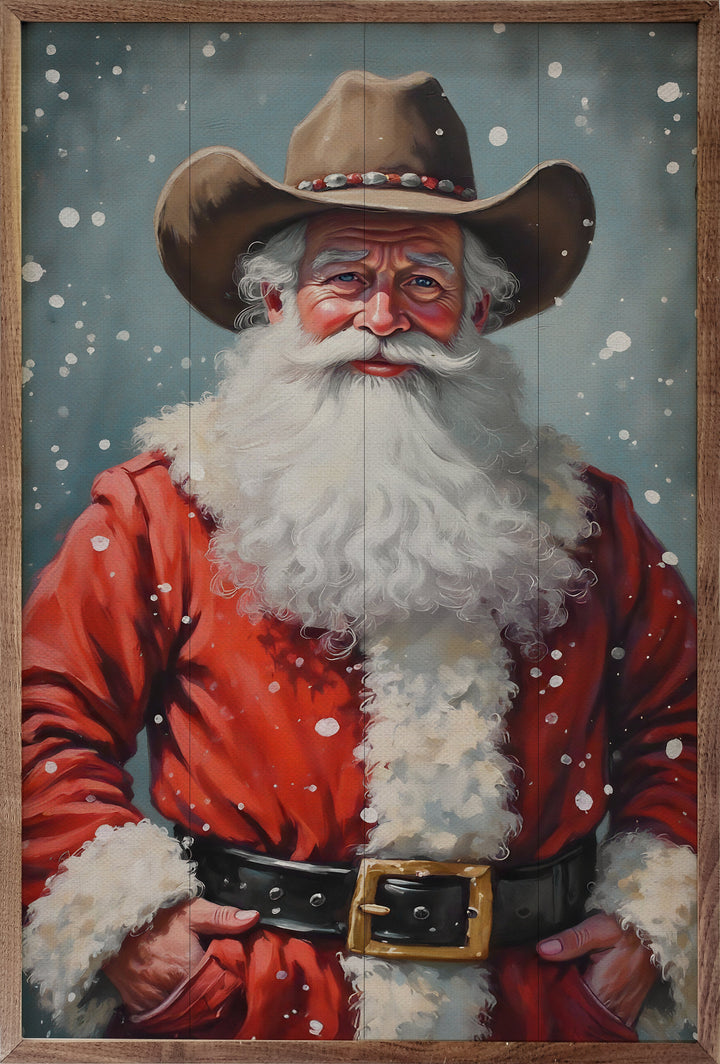 Cowboy Santa