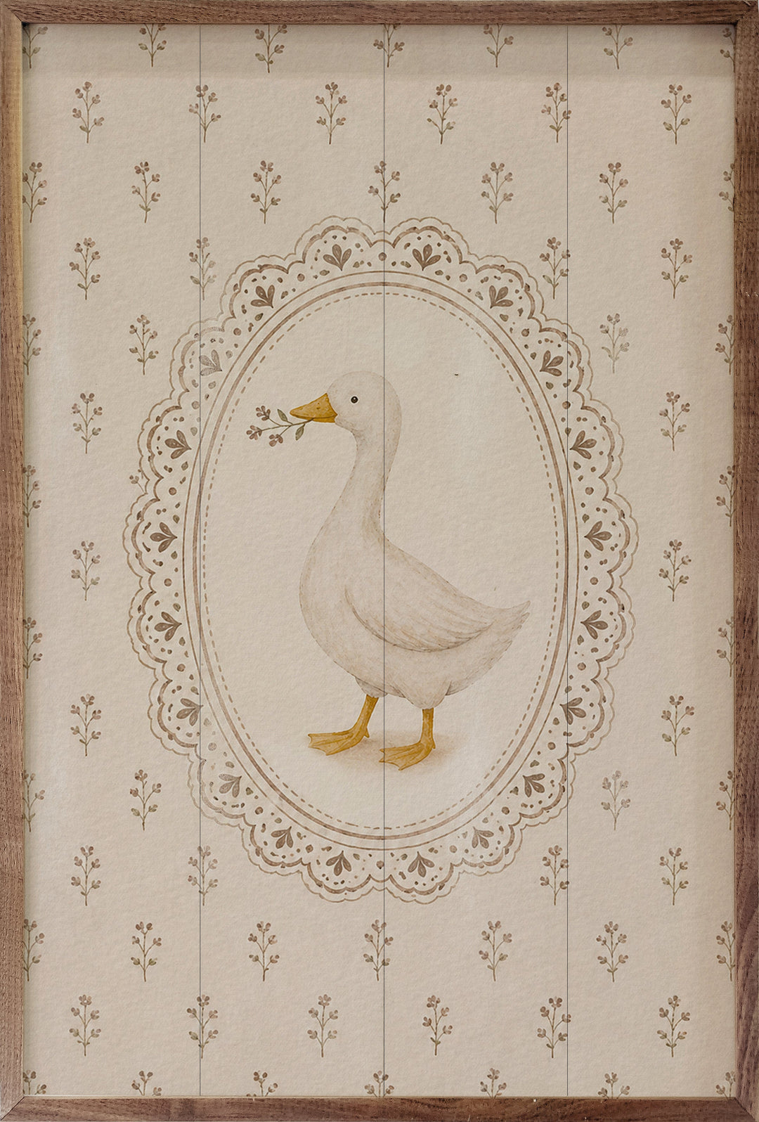 Floral Goose