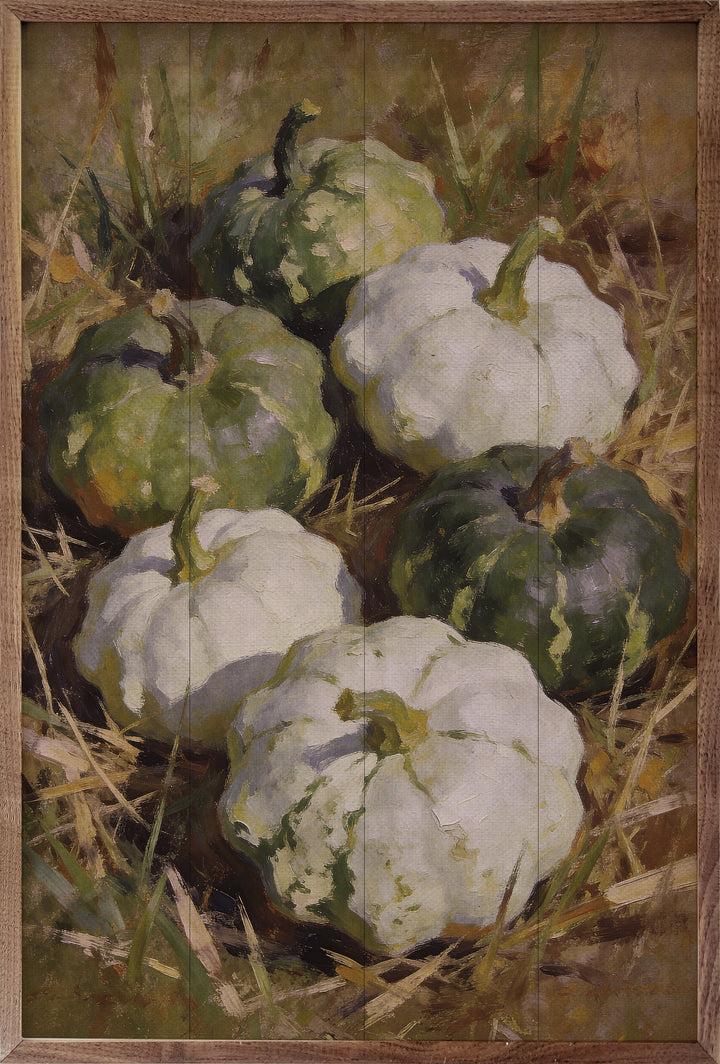 Green Heirloom Gourds