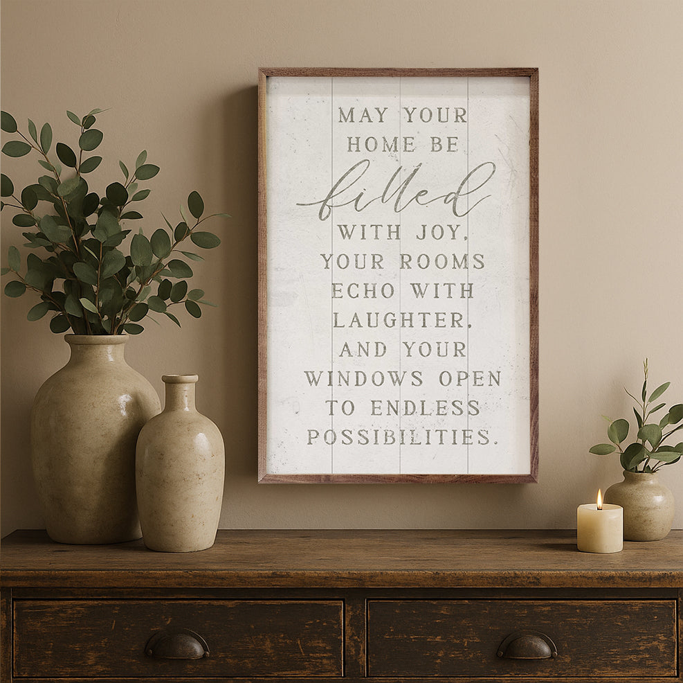 May Your Home Be Filled