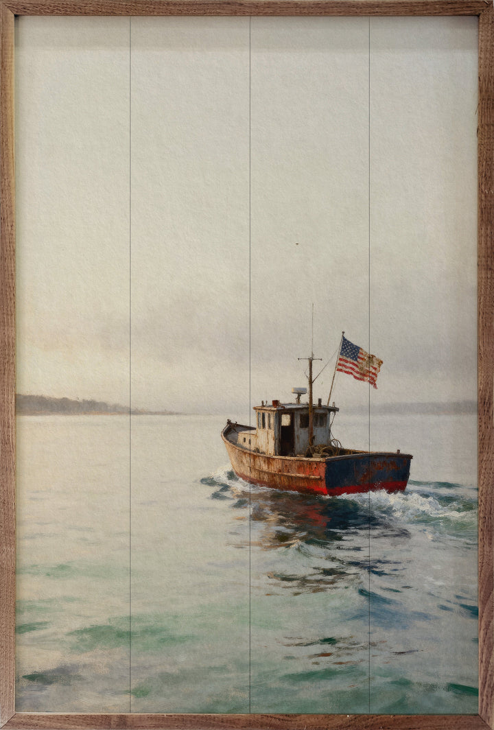 Nautical Americana Sailboat