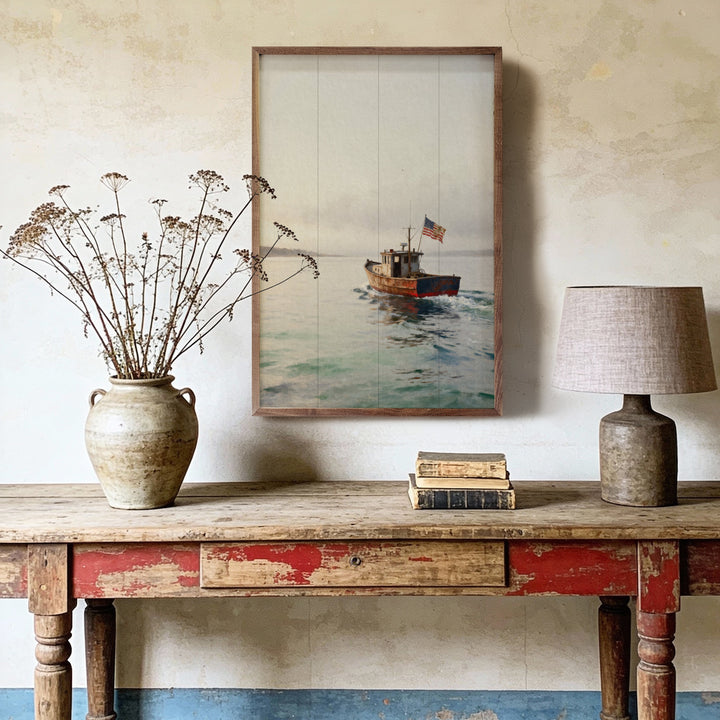 Nautical Americana Sailboat
