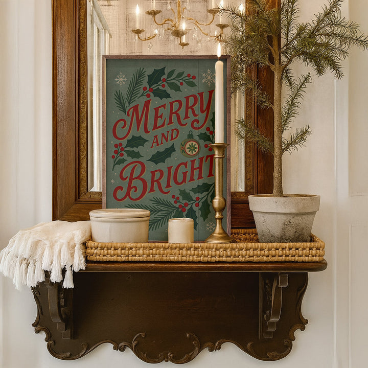 Vintage Merry And Bright
