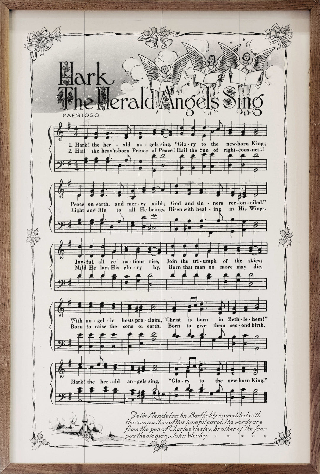 Hark The Herald Angels Sing Sheet Music