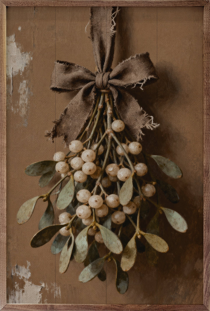 Rustic Brown Mistletoe