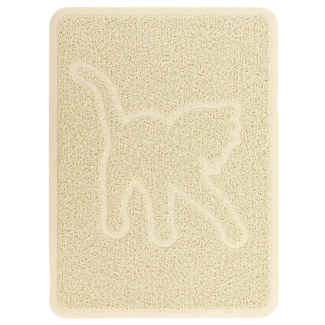 Gibson Everyday Pet Elements 18.5 x 13.78 Inch Cat Silhouette Placemat