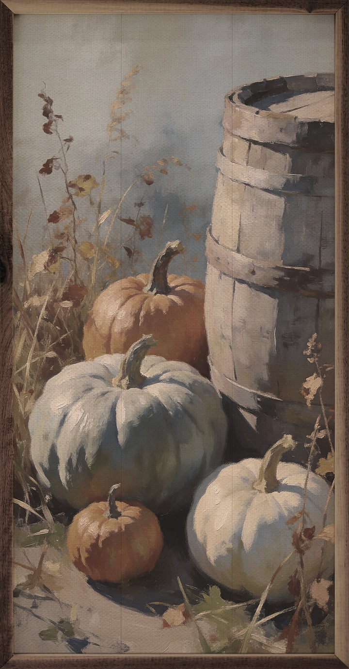Autumn Market Pumpkin Display