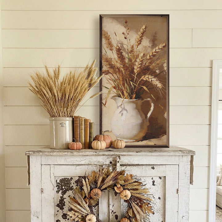Wheat And Field Grass Arrangement