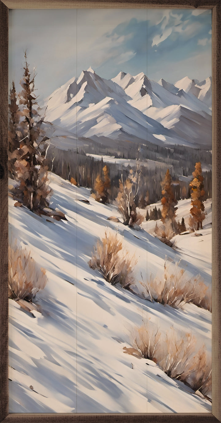 Mountains With Snow