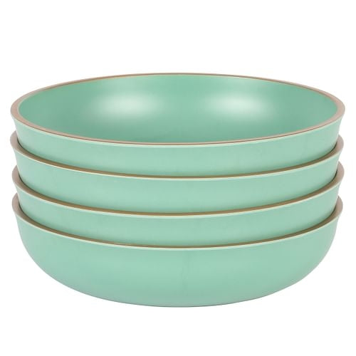 Gibson Home Rockabye 4 Piece 8.5 Inch Melamine Dinner Bowl Set In