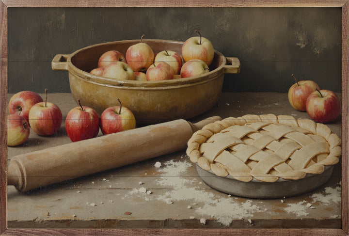 Apple Pie Baking