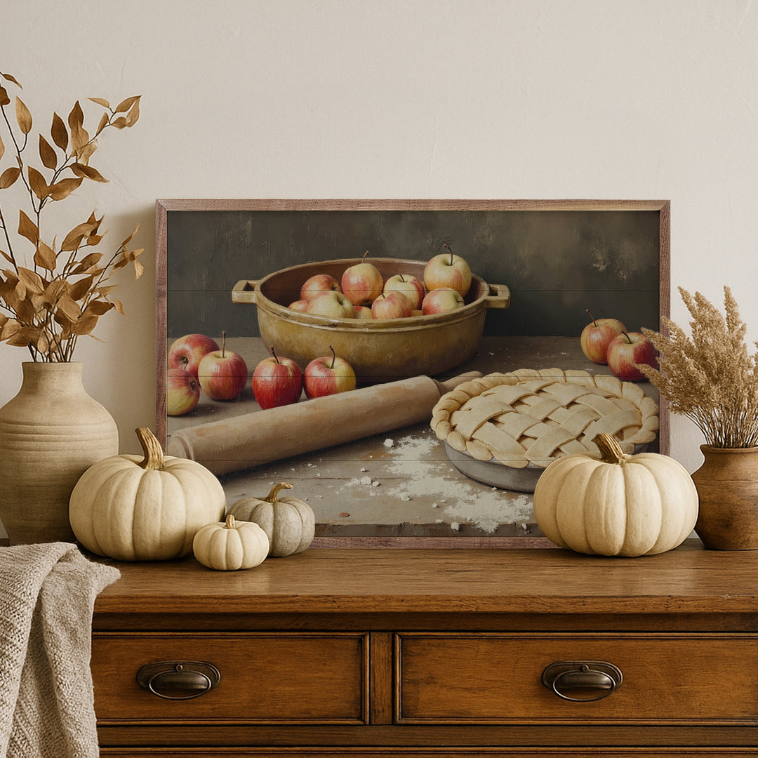 Apple Pie Baking