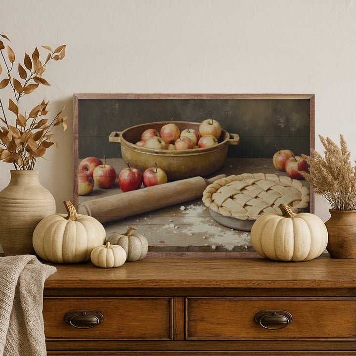 Apple Pie Baking