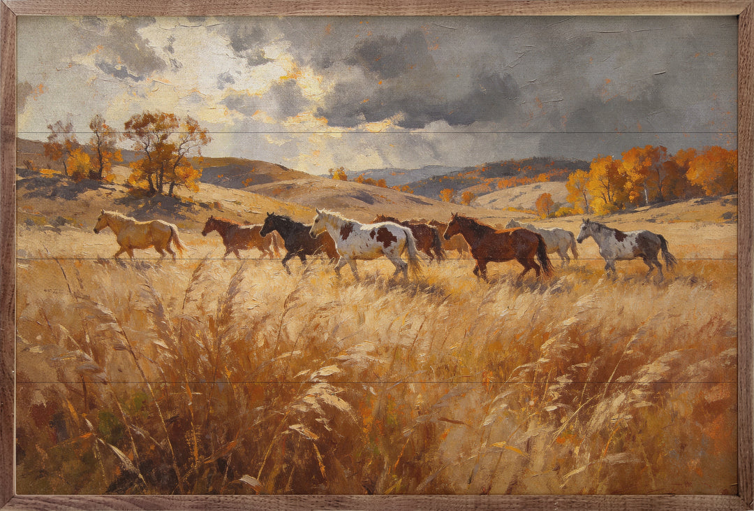 Autumn Horses