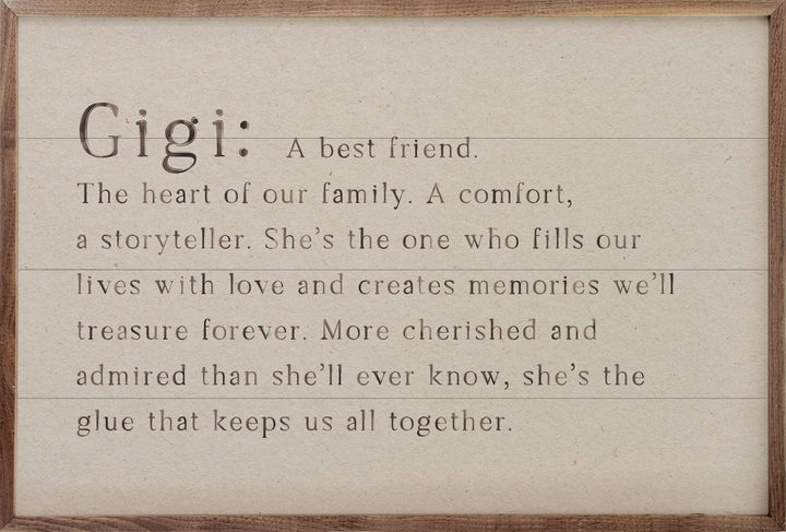 Family Definition Gigi