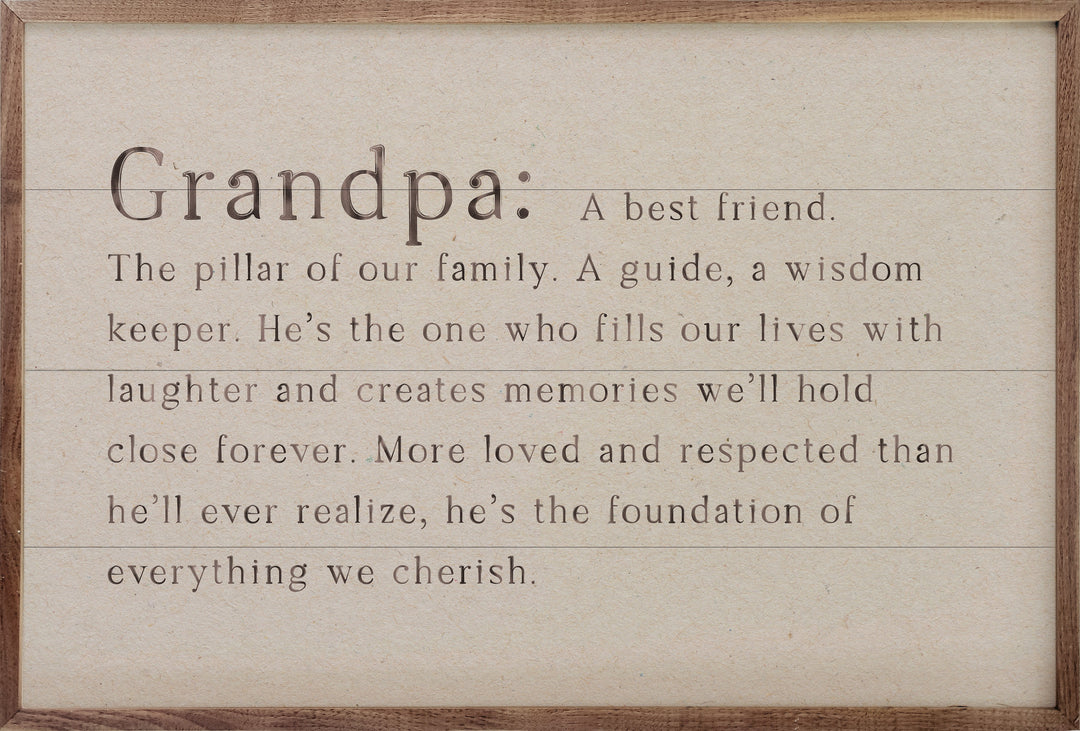 Family Definition Grandpa