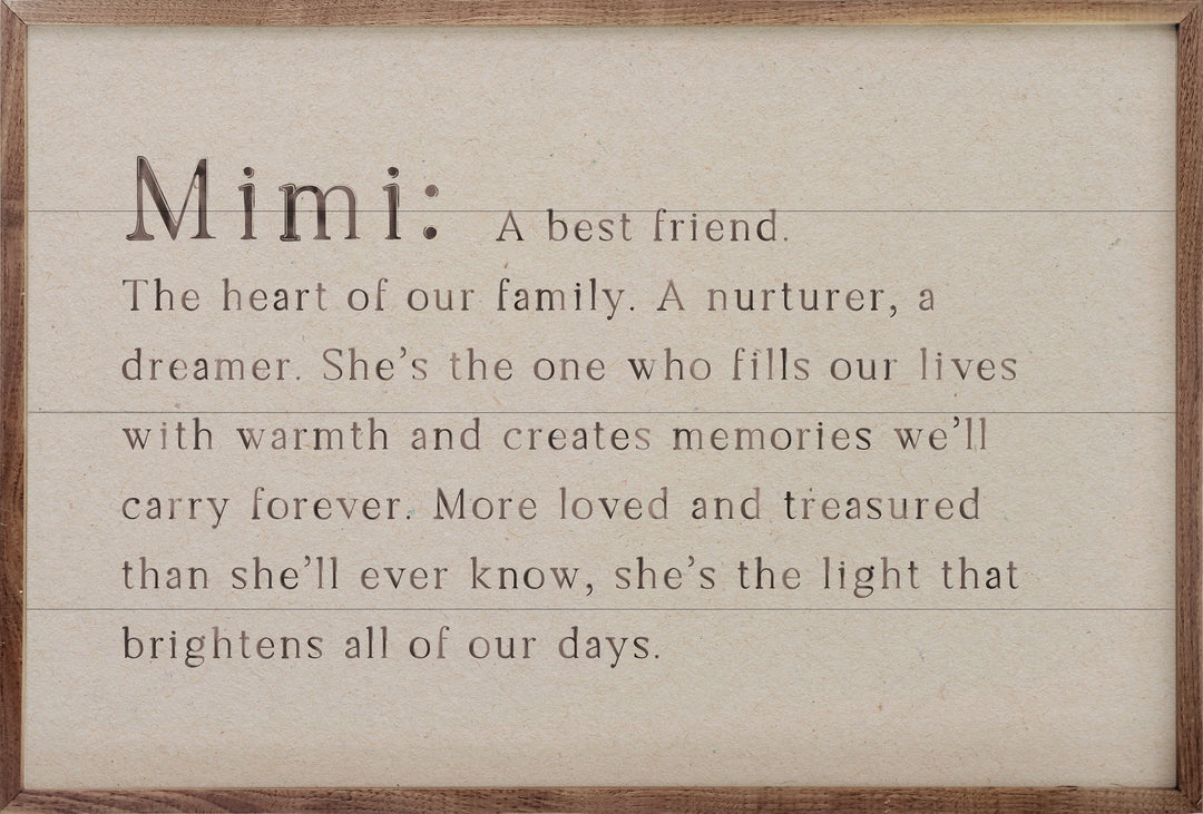 Family Definition Mimi