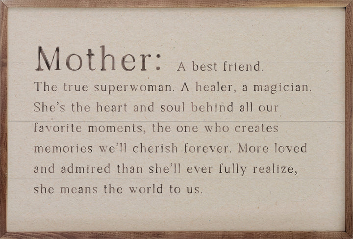 Family Definition Mother