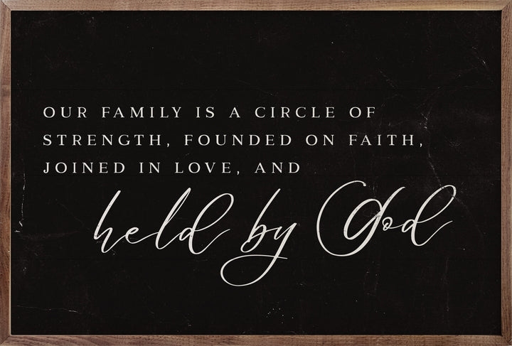 Held By God Green