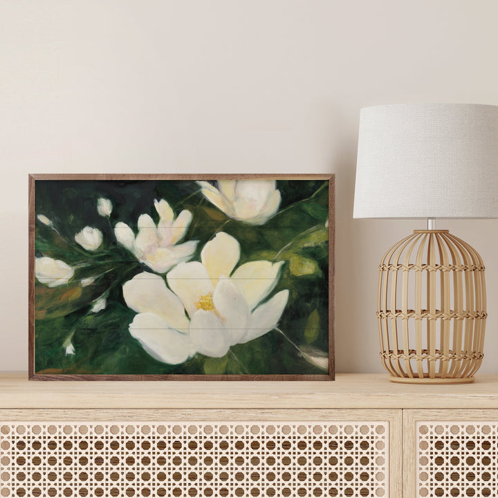 Magnolia Blooms Crop No Petal By Julia Purinton