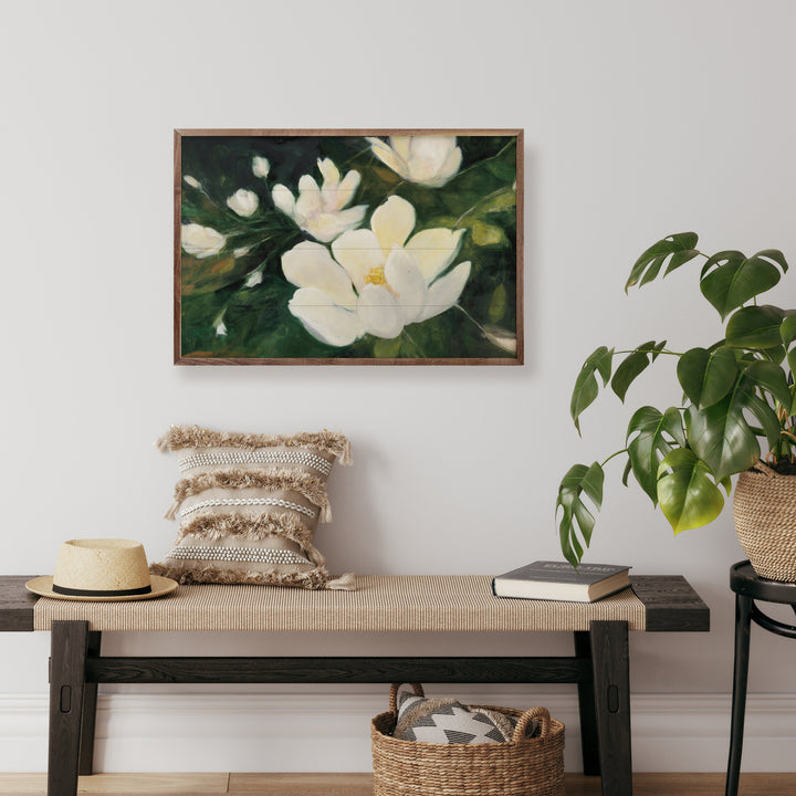Magnolia Blooms Crop No Petal By Julia Purinton