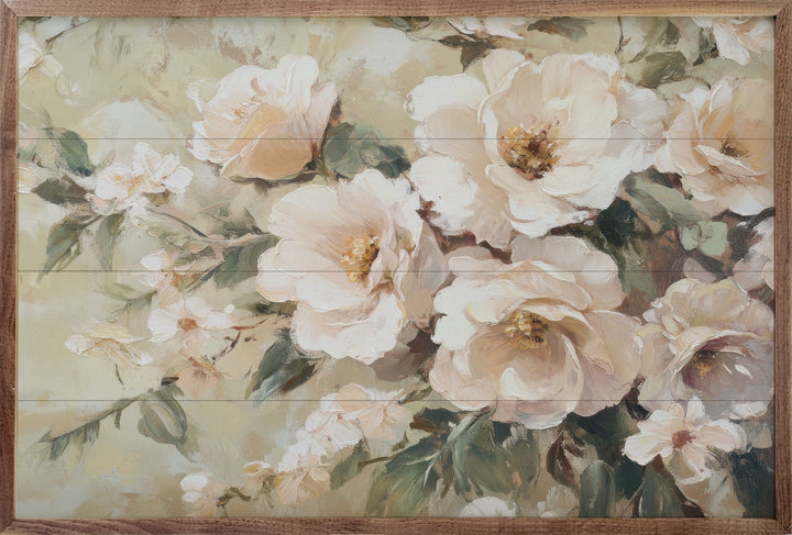 Neutral Blushing Blooms By Petals Prints