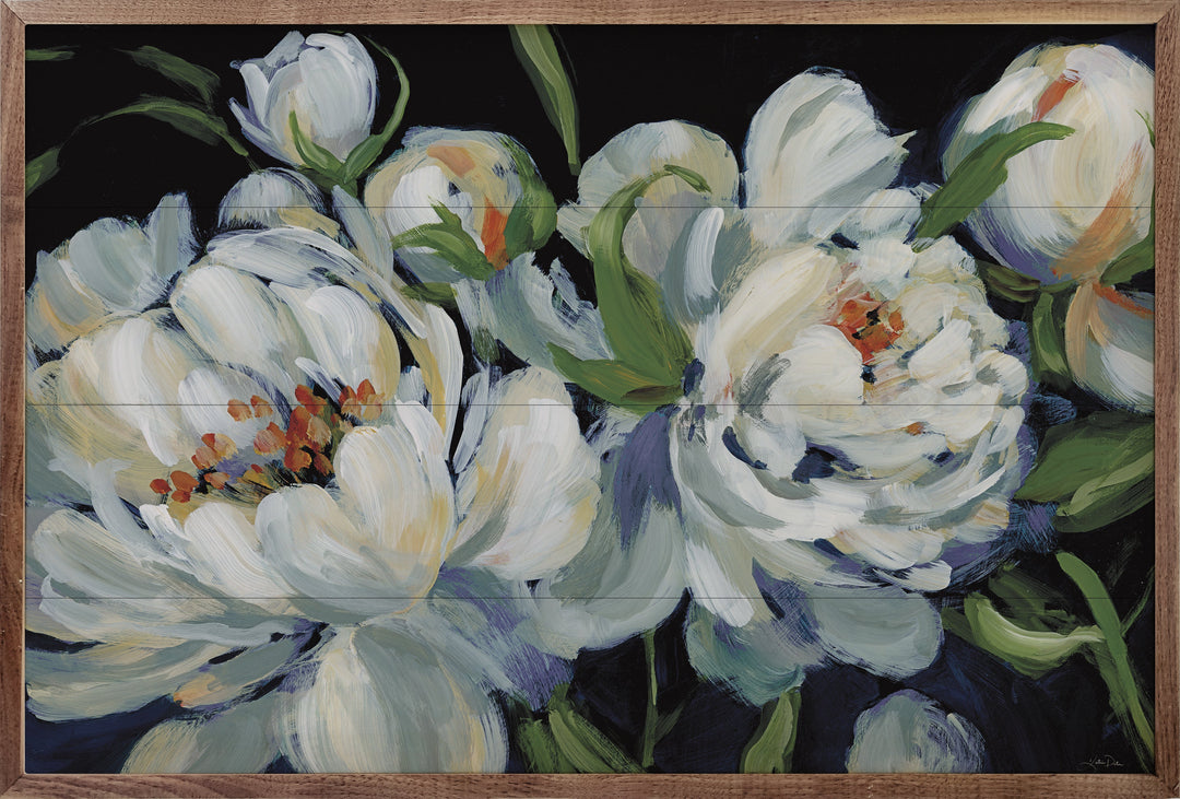Peony Season I With Blue By Katrina Pete