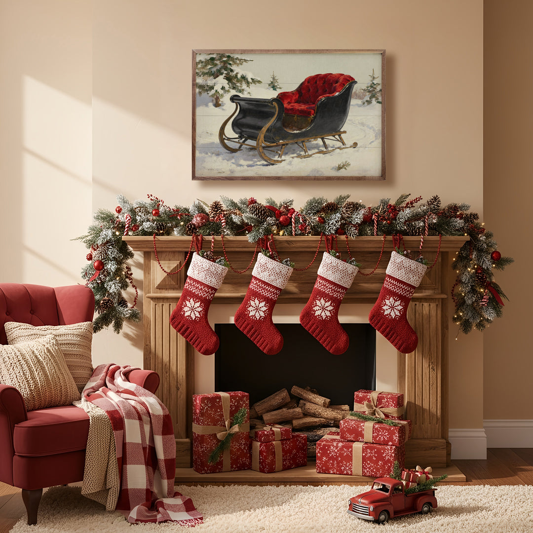 Red Velvet Sleigh