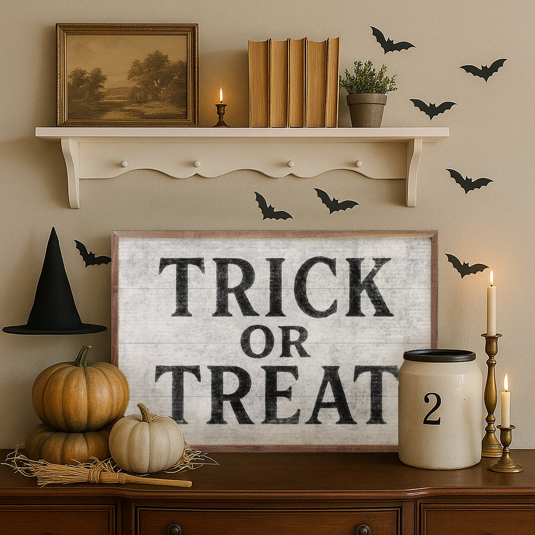 Trick Or Treat White