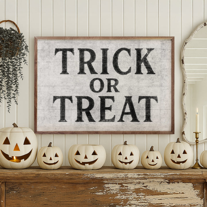 Trick Or Treat White