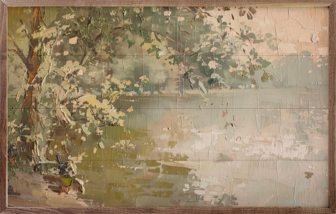 Vintage Waterside By Petals Prints Design