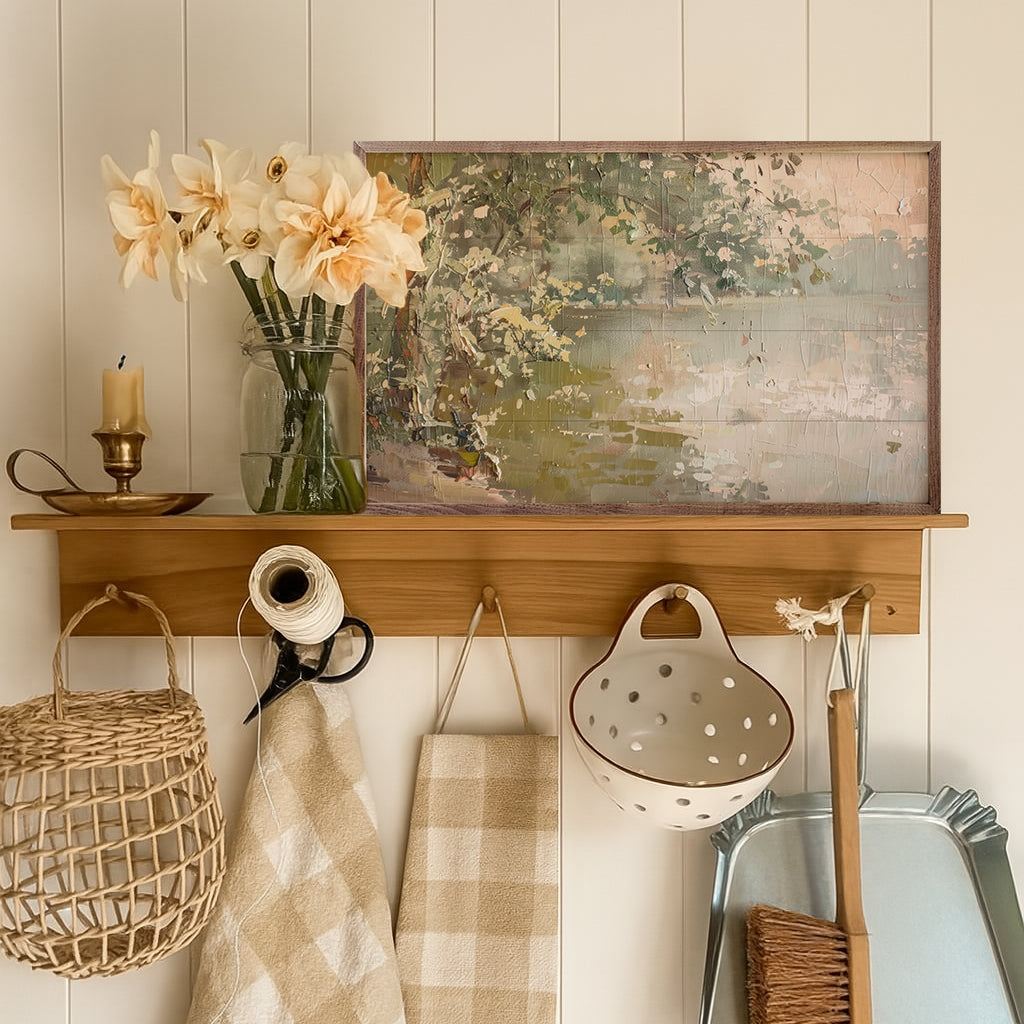 Vintage Waterside By Petals Prints Design