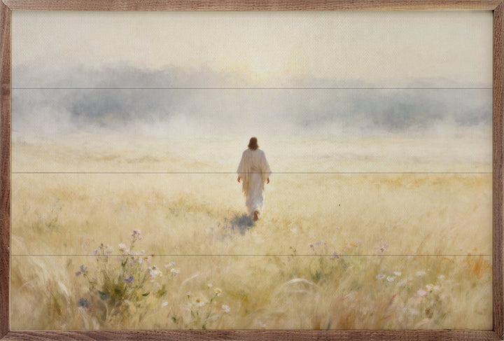Jesus In Field
