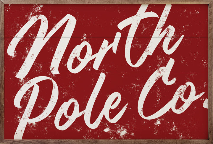North Pole Co Red