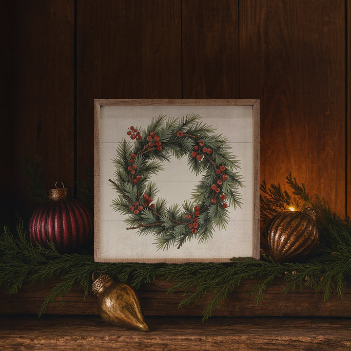 Berry Pine Wreath