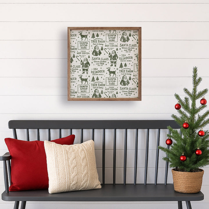 Christmas Pattern White